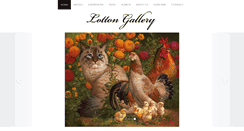 Desktop Screenshot of lottongallery.com